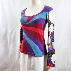 Rare Vintage Custo Barcelona Top - Size M